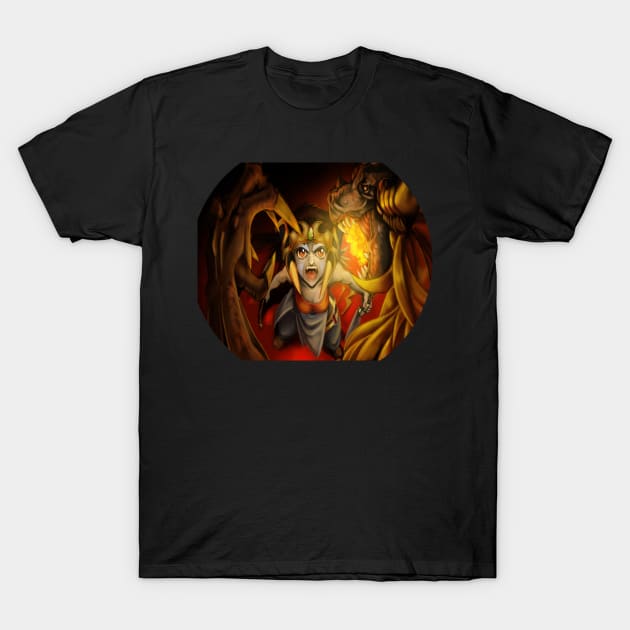 Anime Dragon Hunter T-Shirt by buffalotrident